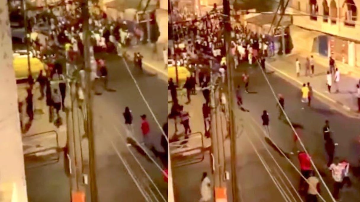 Des sénégalais qui ne respectent pas le couvre feu