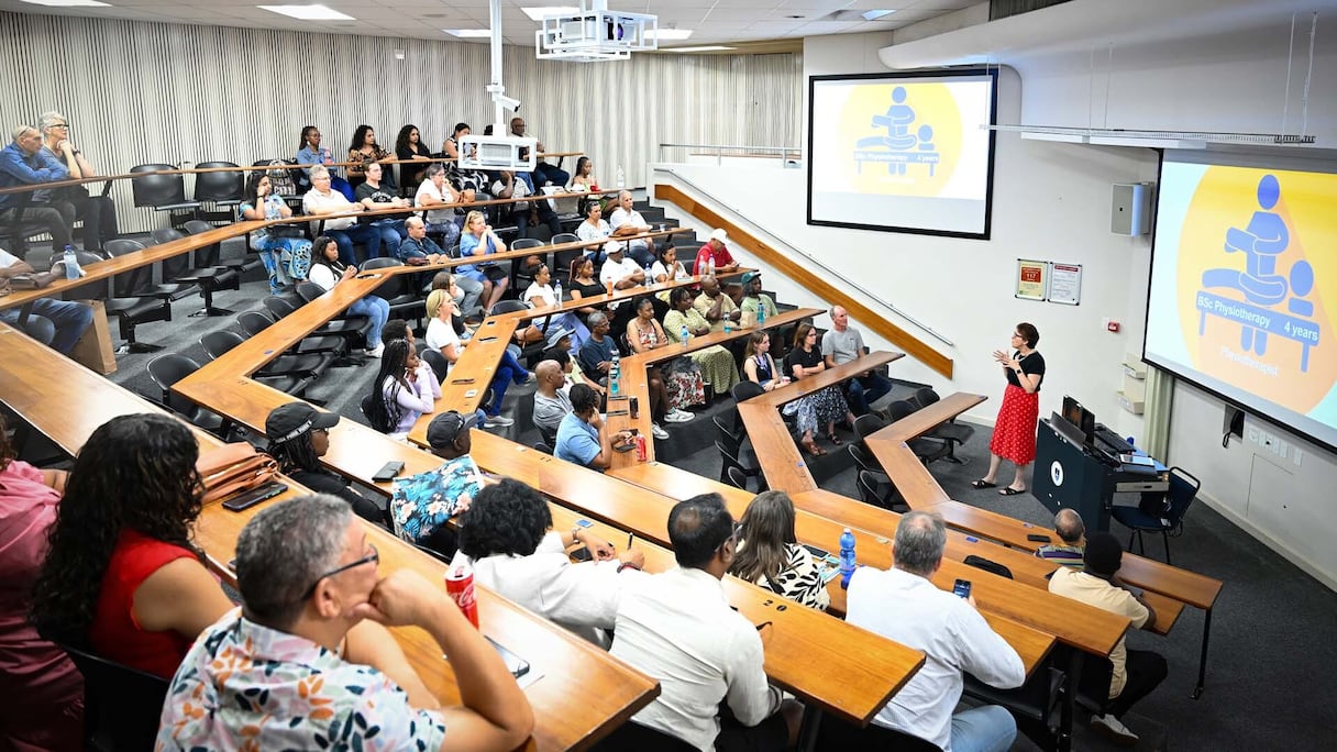 Un amphithéâtre de l'université de Cape Town en Afrique du Sud.