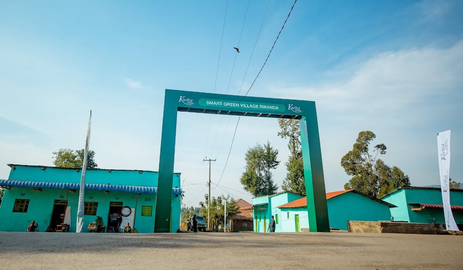 Un nouveau village modèle pour loger les habitants impactés par l'extension du Parc national des Volcans.