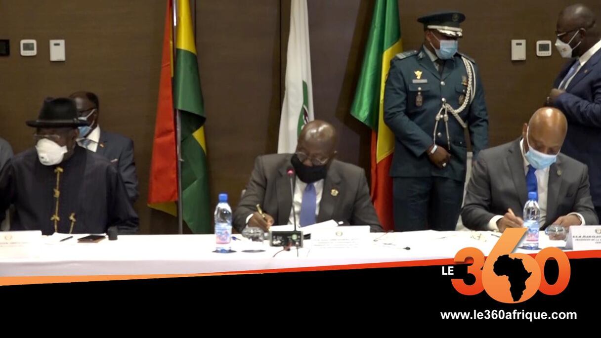Le président Nana Akufo Addo à Bamako pour soutenir la transition malienne.