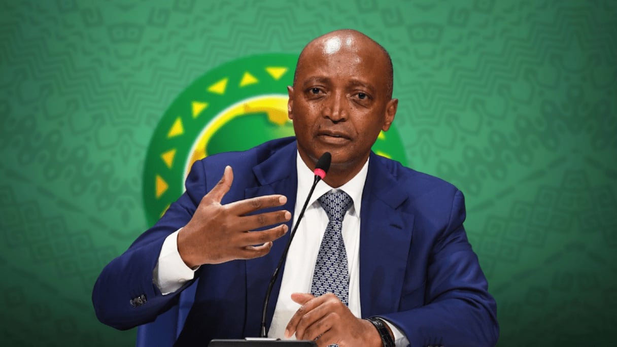 Patrice Motsepe, président de la Confédération africaine de football (CAF).