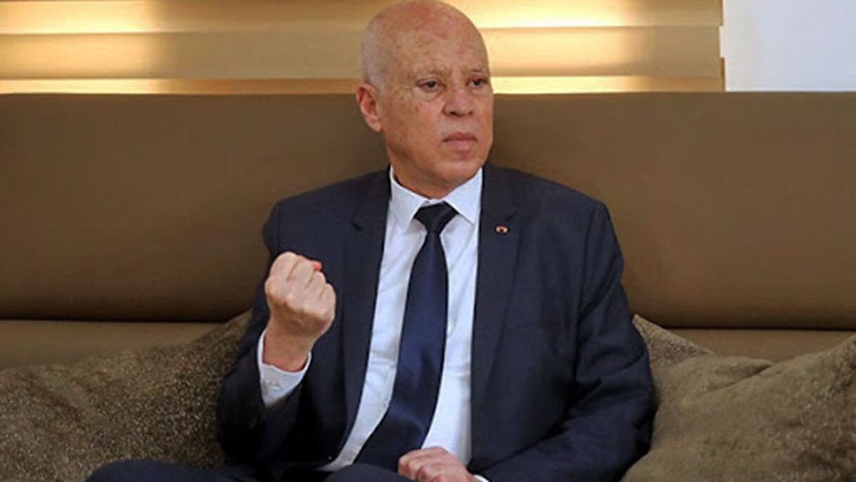 Le président tunisien Kaïs Saied.