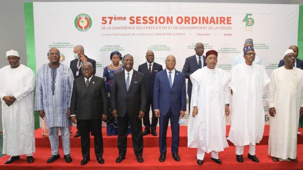 Huit chefs d'Etat de la CEDEAO étaient présents à Niamey ce lundi 7 septembre 2020.