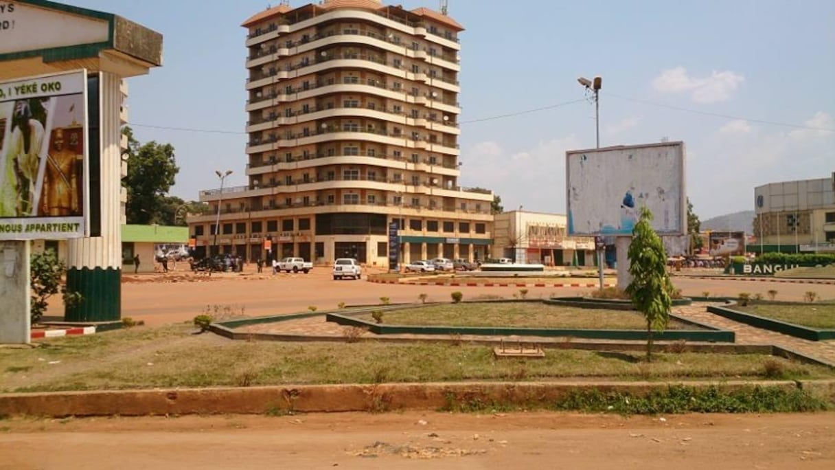 Bangui, la capitale de la République centrafricaine.