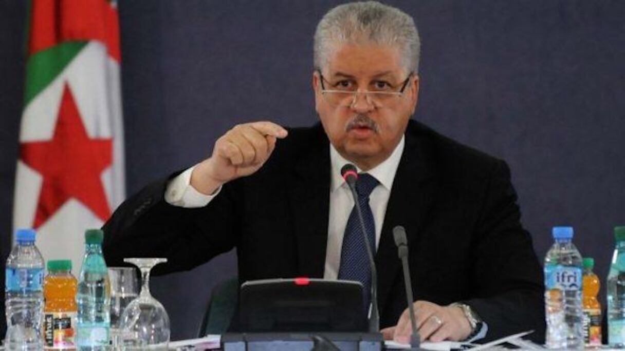 Abdelmalek Sellal, premier ministre algérien.