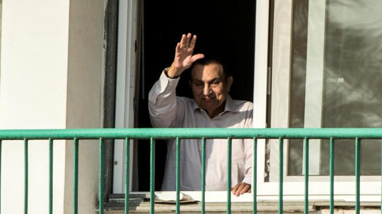L'ex-président égyptien Hosni Moubarak.