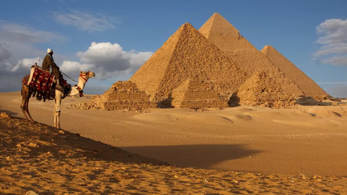 Les Pyramides d'Egypte.