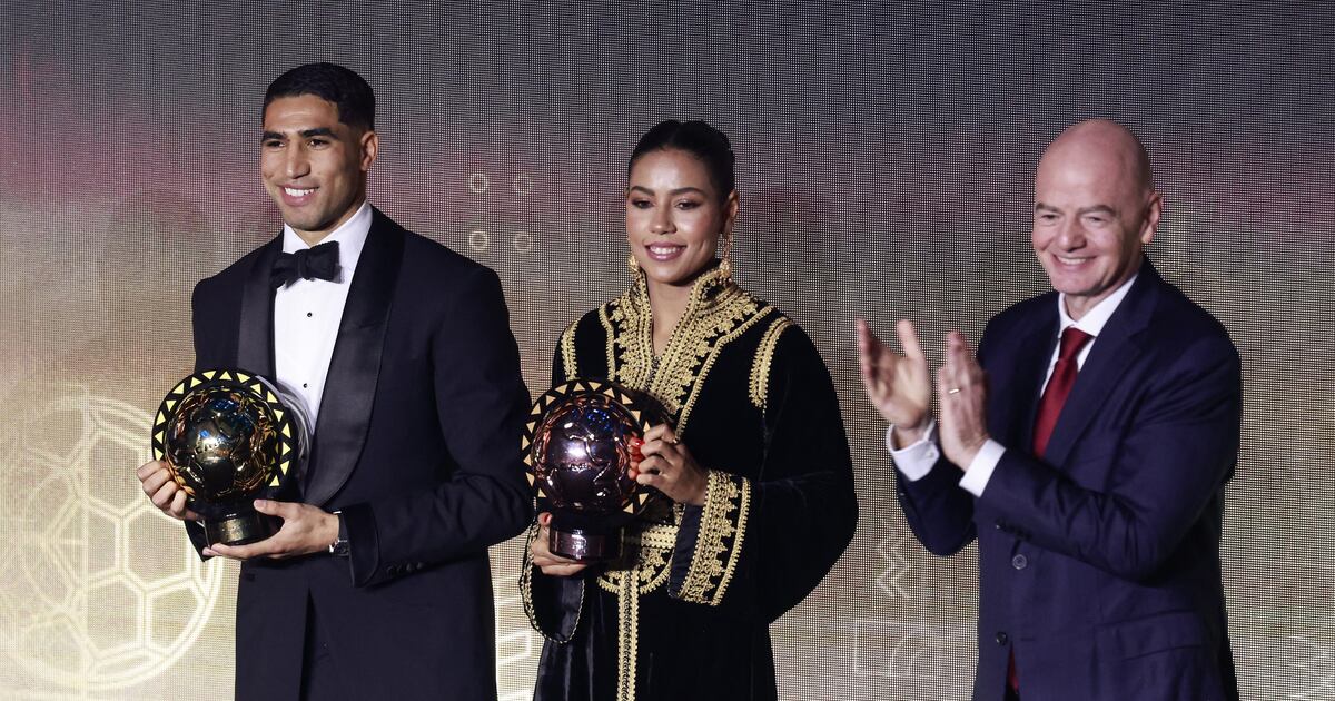 CAF Awards: Achraf Hakimi offre au Maroc un 5ᵉ Ballon d’Or africain ...