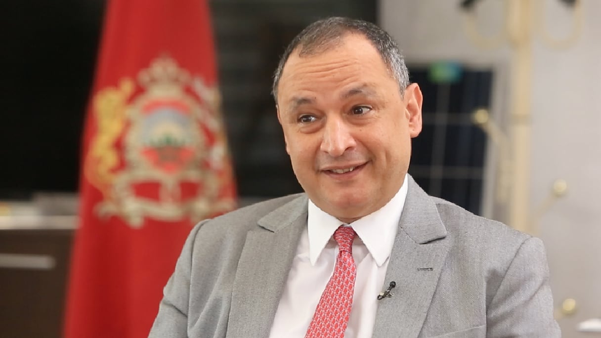 Ryad Mezzour, ministre de l'Industrie et du Commerce.