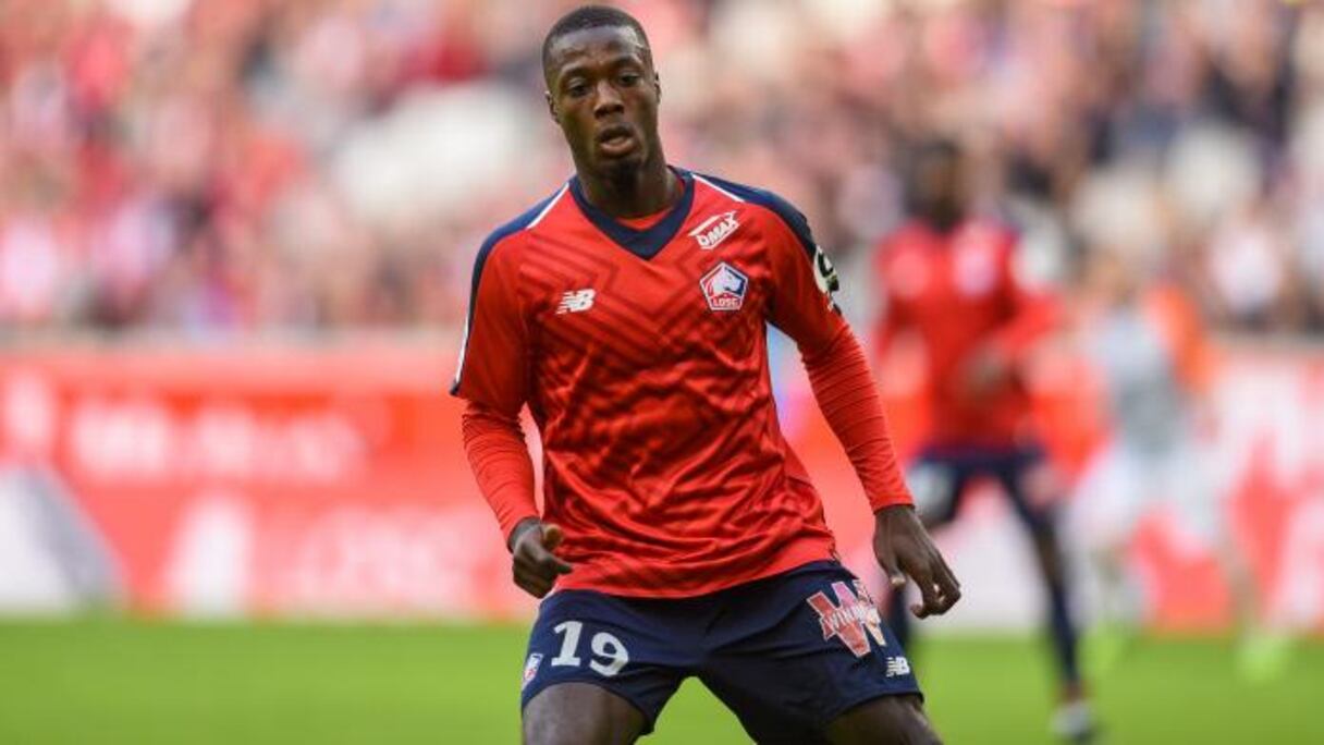 Nicolas Pépé, attaquant ivoirien du LOSC.