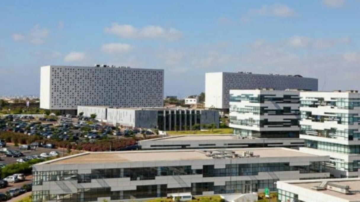 Casanearshore, le parc dédié à l'offshoring de Casablanca.