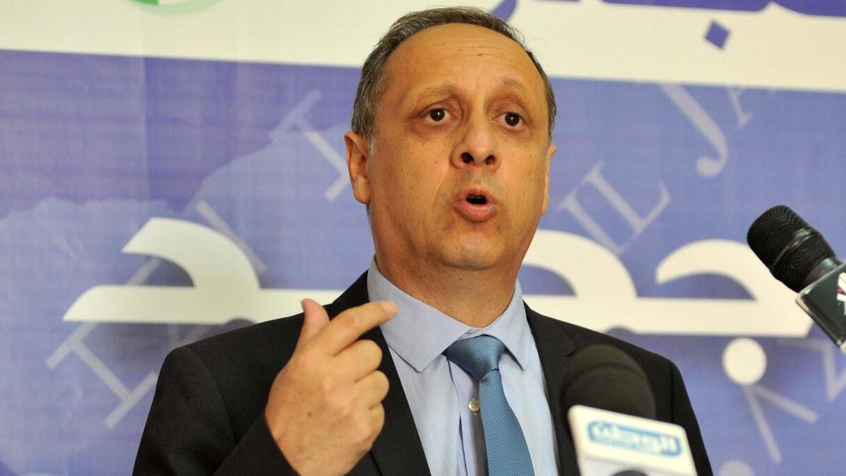 Sofiane Djilani, leader du parti Jil Jadid (Nouvelle génération)