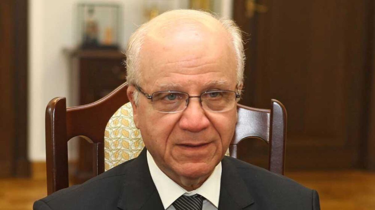 Medelci Mourad, président du Conseil Constitutionnel algérien.