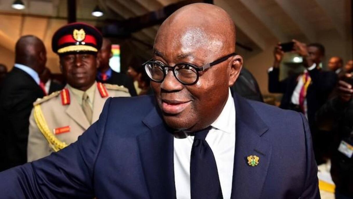 Le président du Ghana et de la Cédéao, Nana Akufo-Addo.