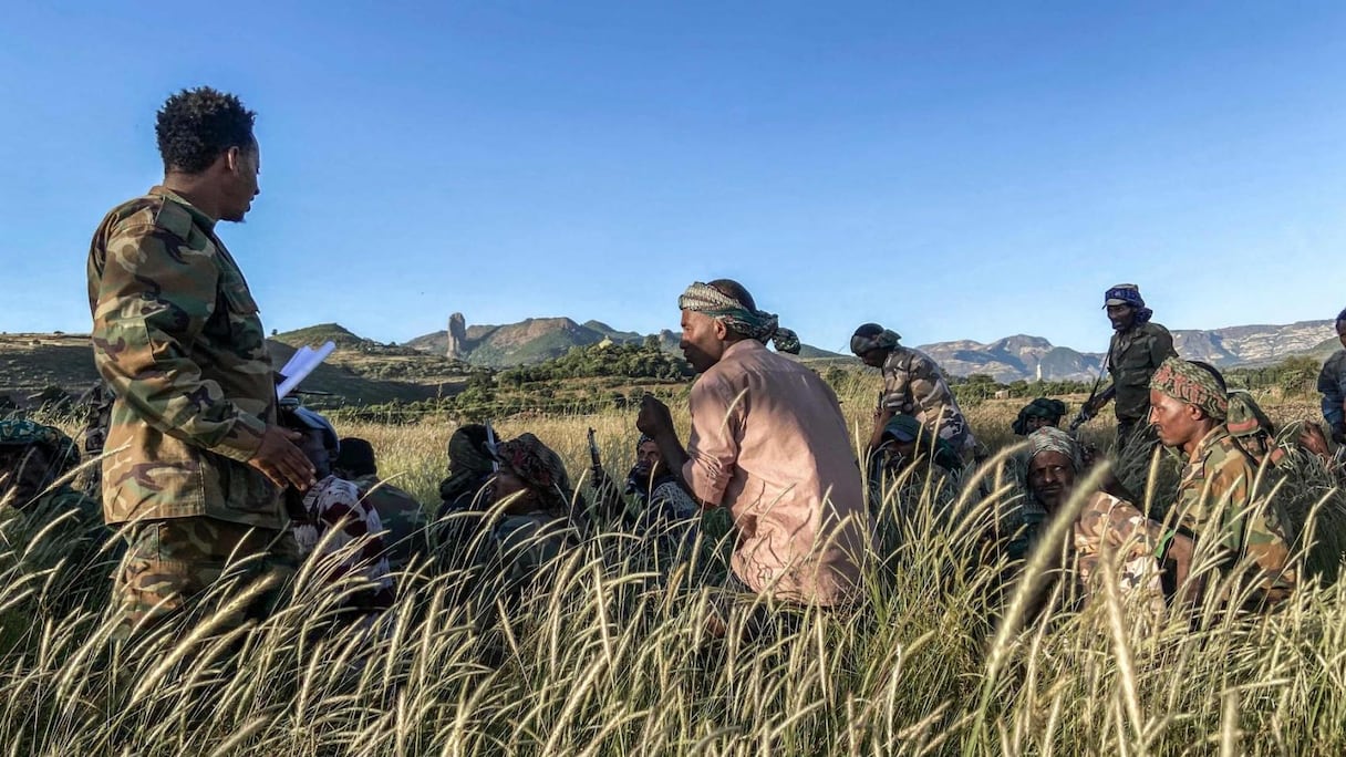 Des forces de l'armée fédérale éthiopienne.