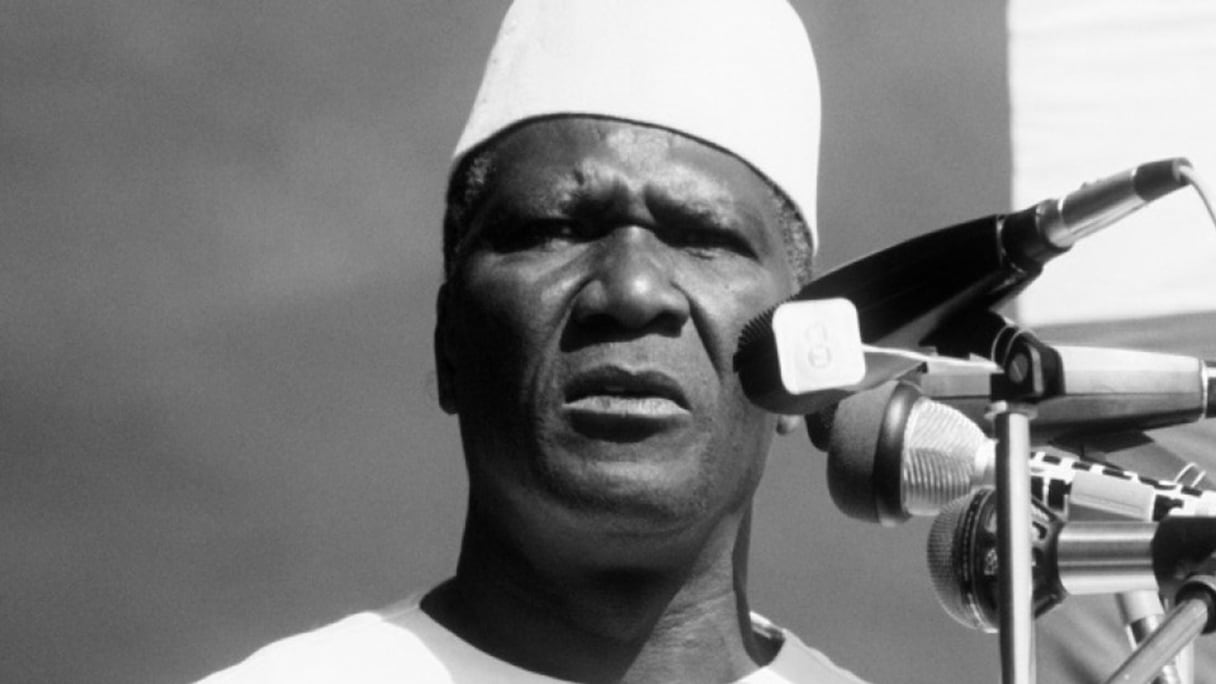 Sékou Touré, premier président de la Guinée.