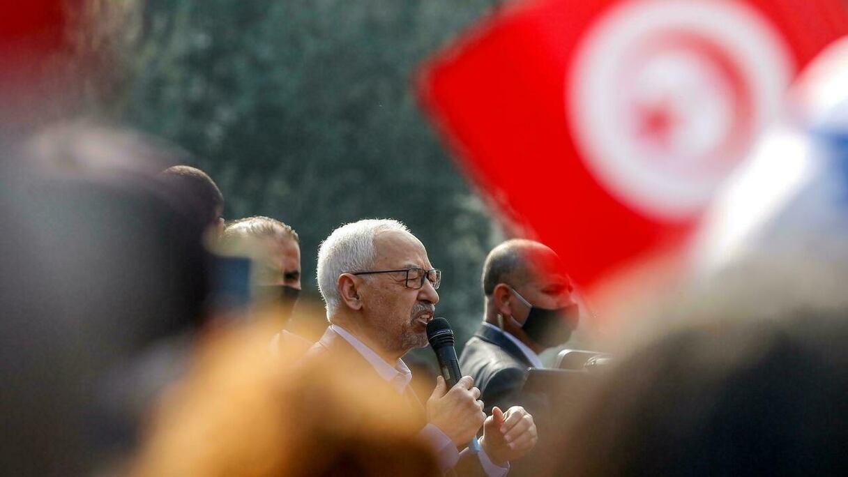 Rached Ghannouchi, leader d'Ennahdha.