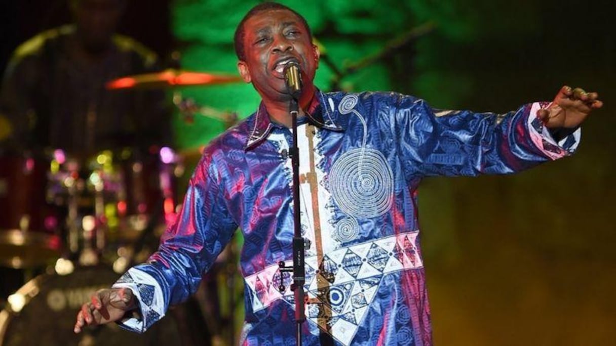 La star de la musique sénégalaise Youssou Ndour.