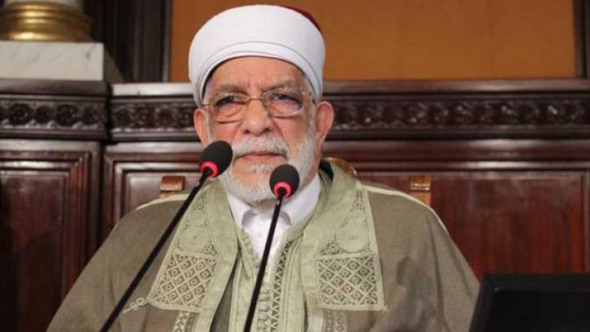 Abdel Fattah Mourou, candidat des islamistes d'Ennahda à la présidentielle tunisienne.