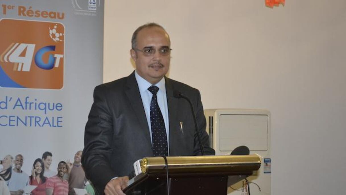 Abderrahim Koumaa, directeur général de Gabon Telecom.