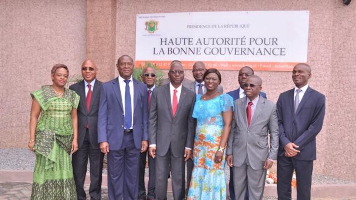 Les membres du Conseil d'administration du HABG.