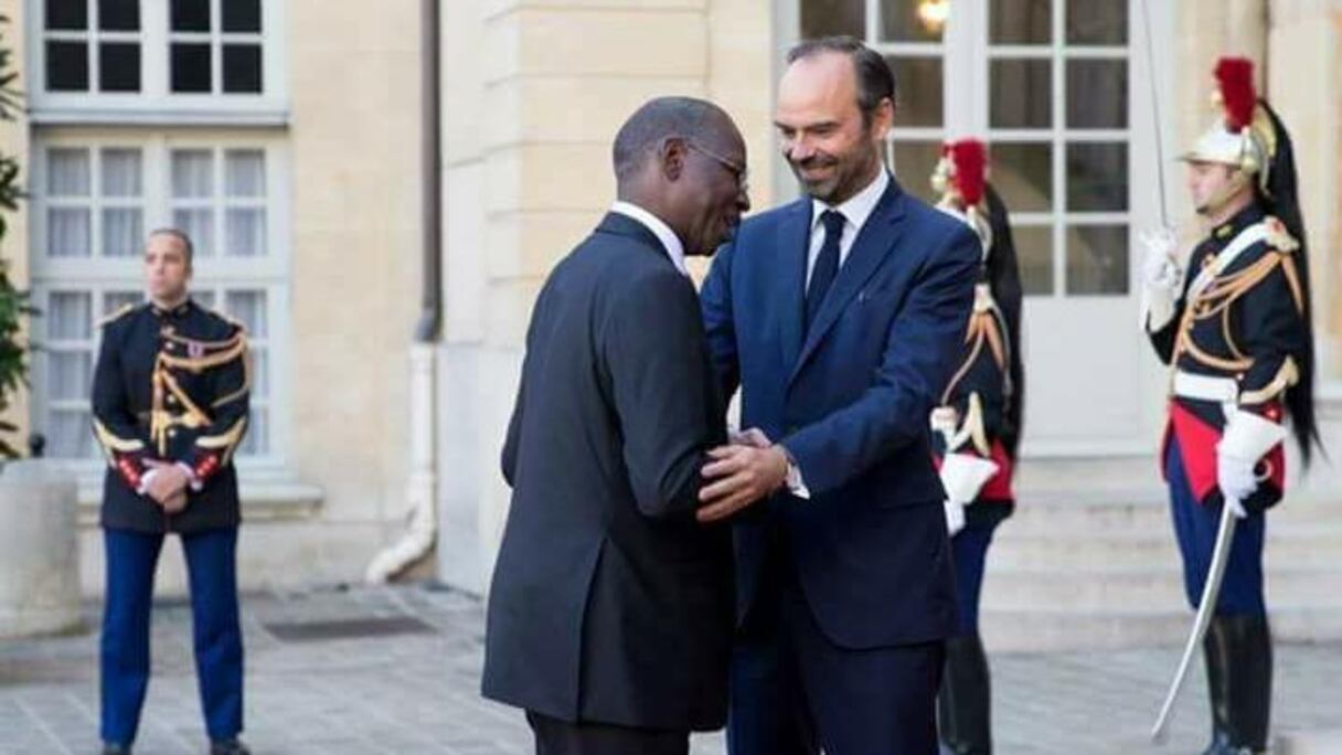 Mouhamed Dionne et Edouard Philipe