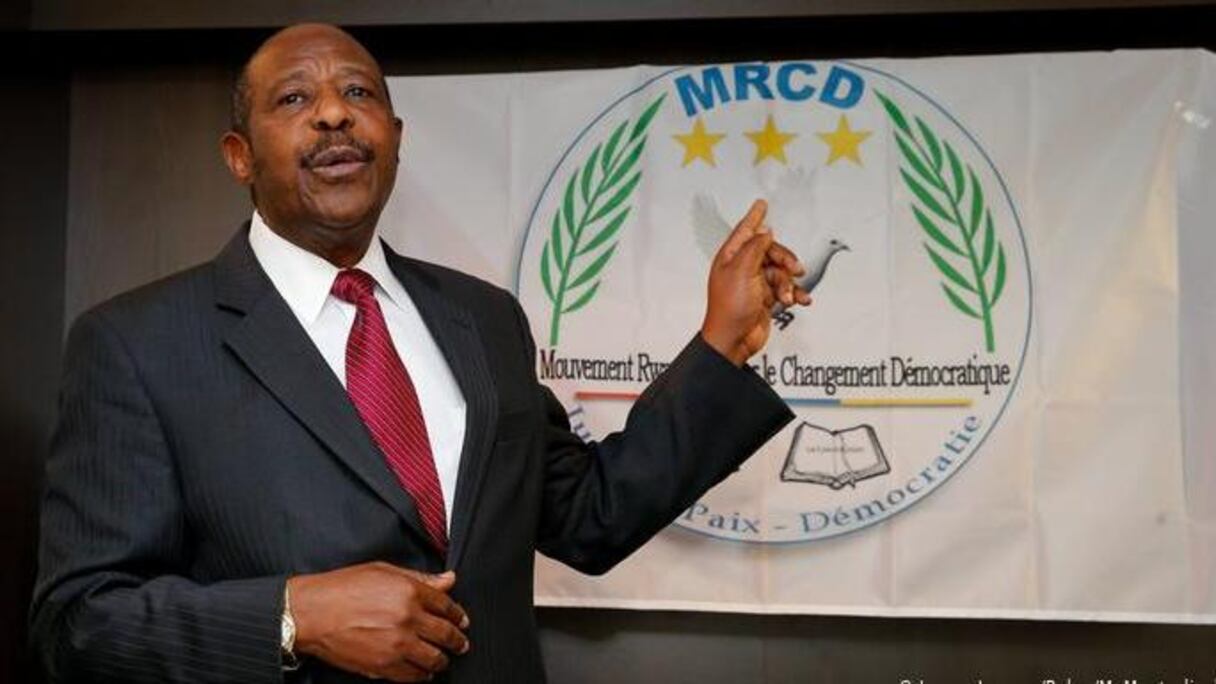Paul Rusesabagina, fondateur du Mouvement rwandais pour le changement démocratique (MRCD).