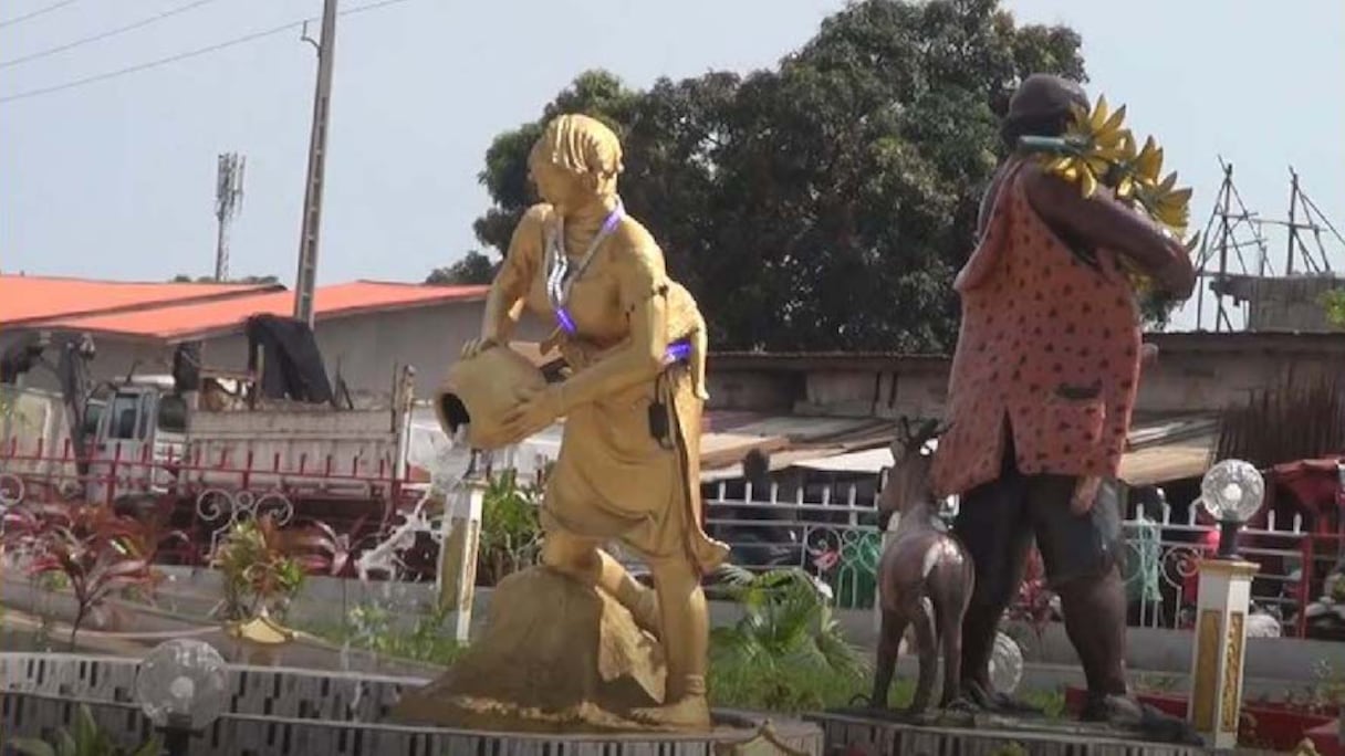 Embellissement des carrefours de Conakry.