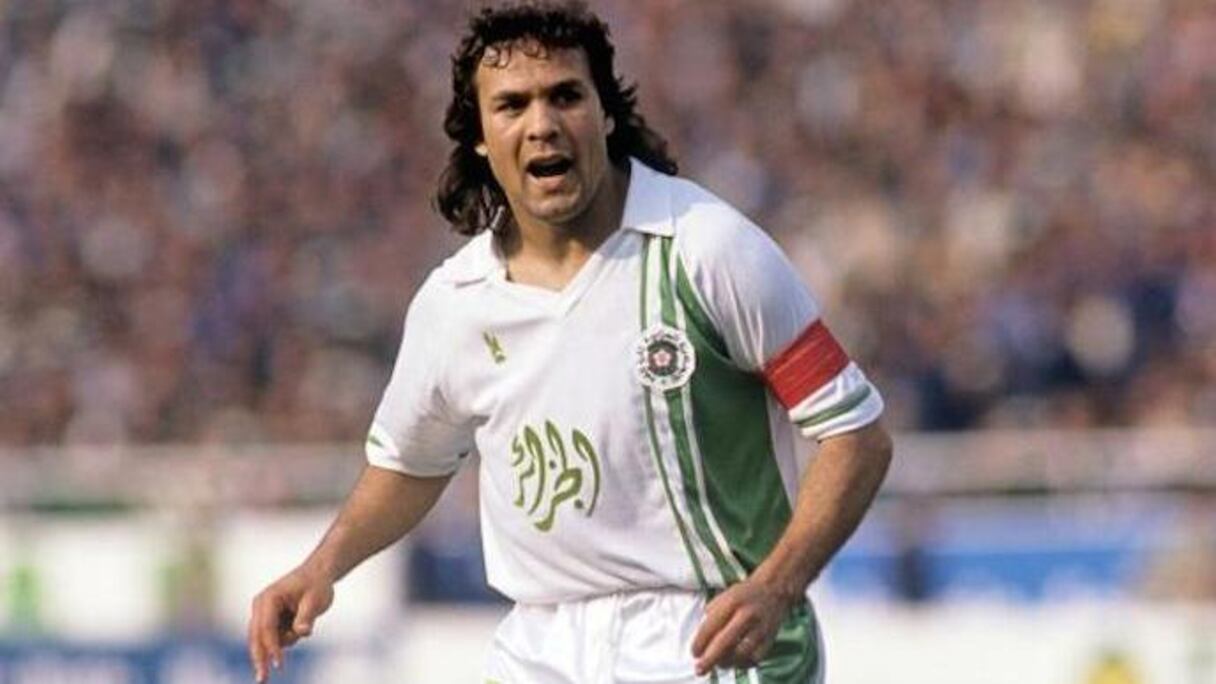 L'ancien international algérien Rabah Madjer nouveau sélectionneur des Fennecs.