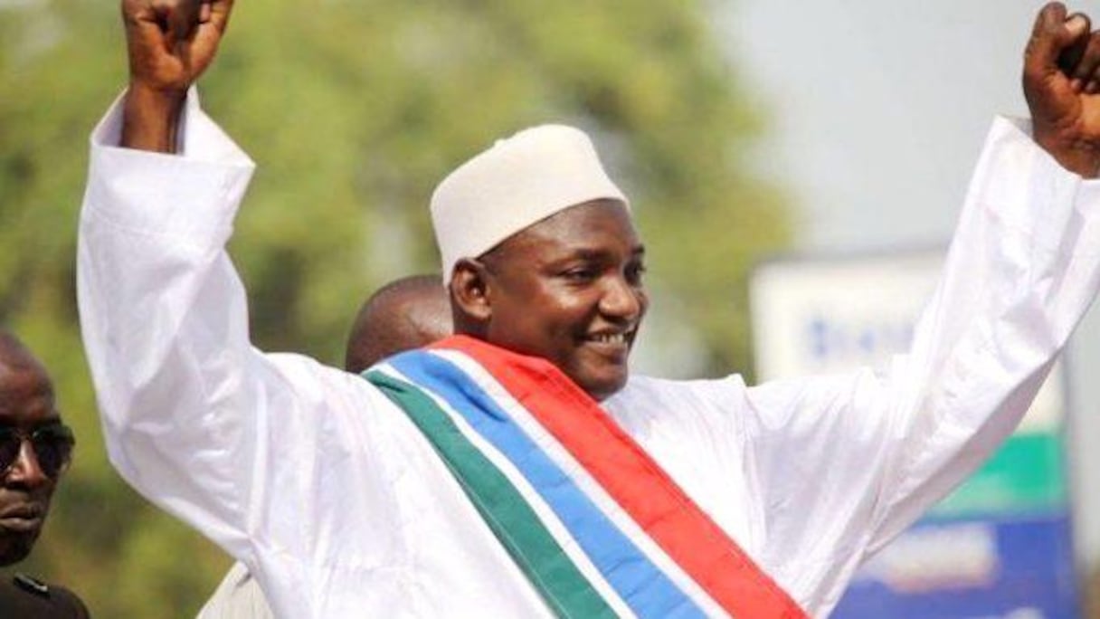 Adama Barrow, le futur président de la Gambie.