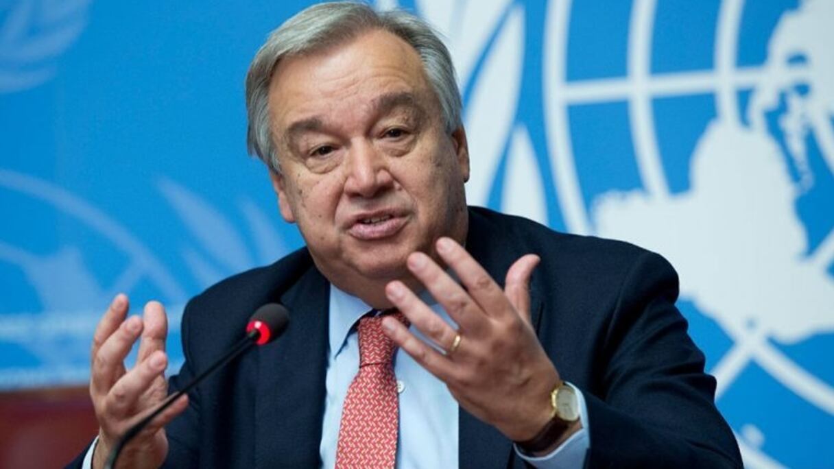 Antonio Guterres, le secrétaire général des Nations unies.