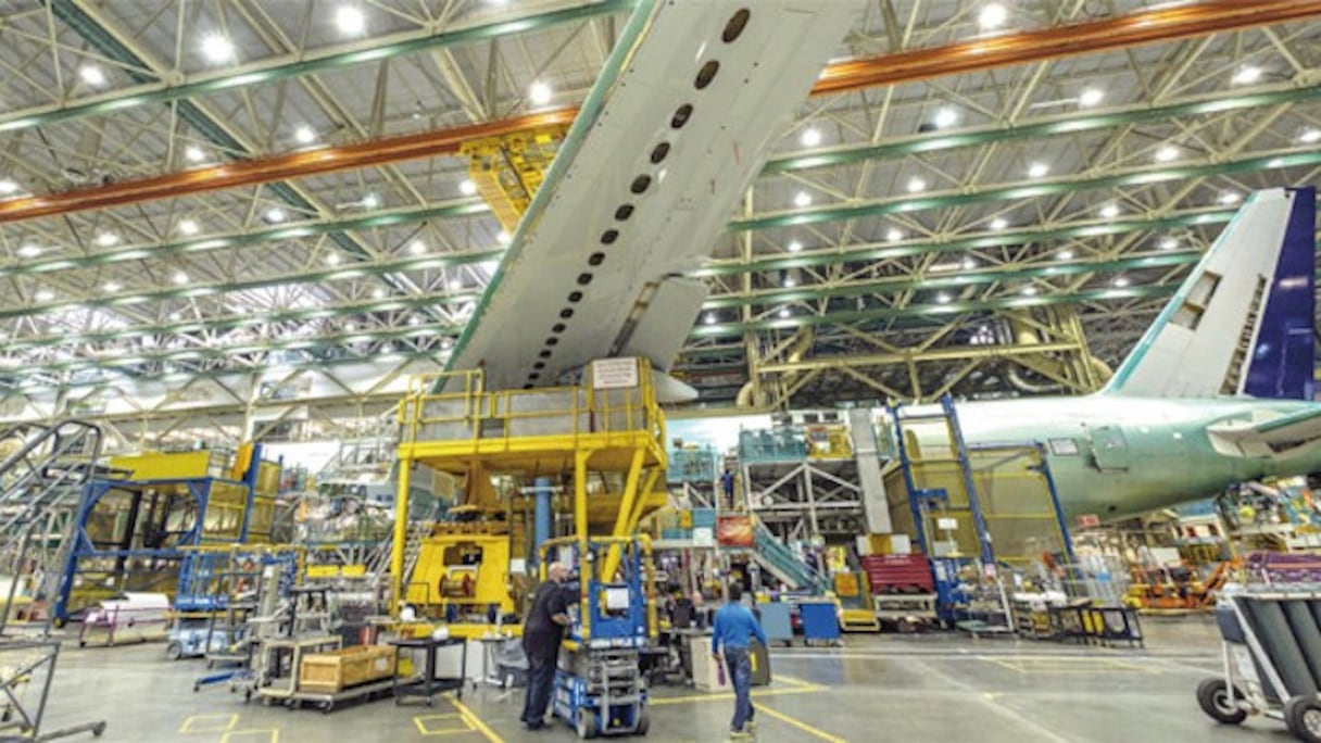 Industrie aéronautique.