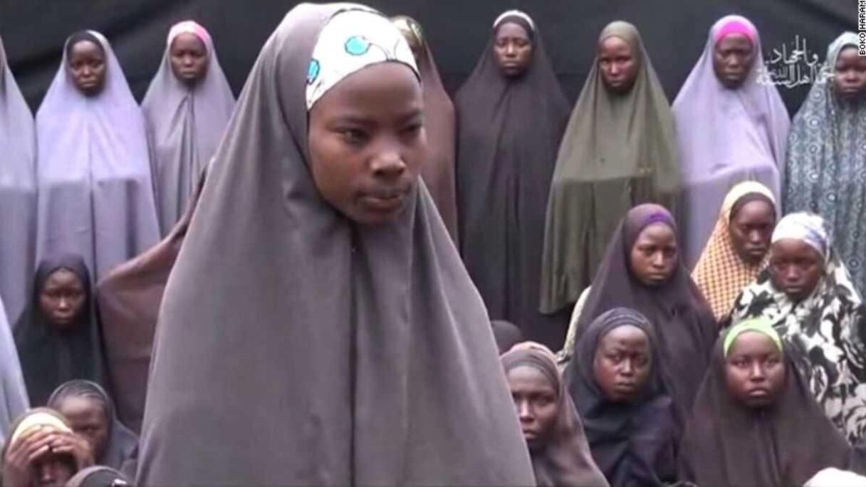 Les filles du collège de Chibok au nord-est du Nigeria enlevées en avril 2014 (illustration).