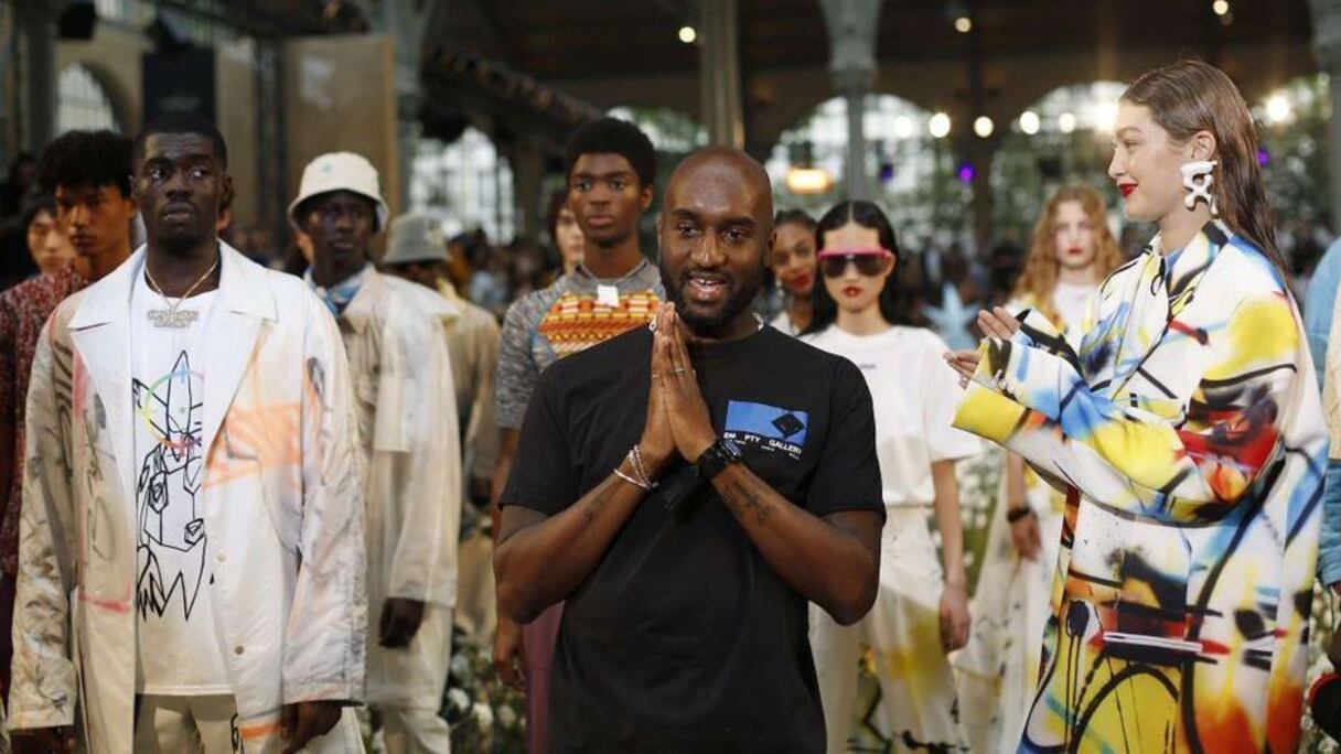 Virgil Abloh, directeur artistique de Louis Vuitton.