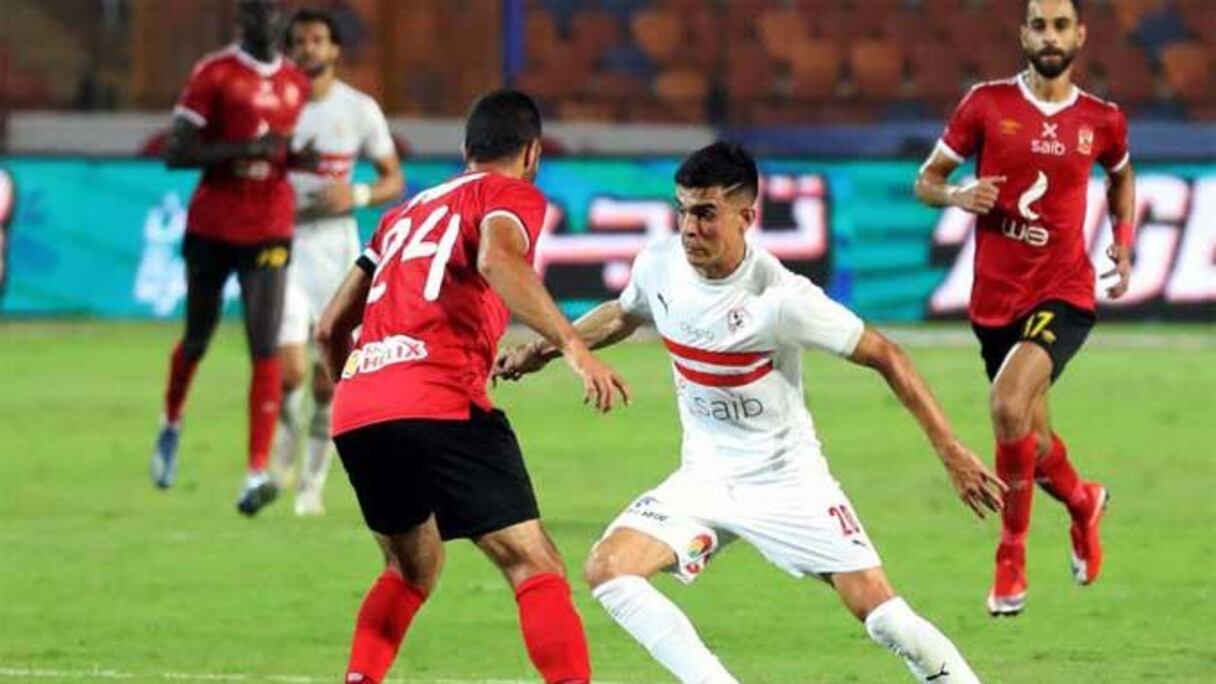 Finale de la Ligue des champions d'Afrique 2020 entre Al Ahly et le Zamalek.