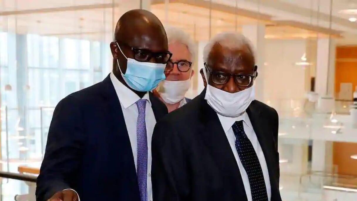 Lamine Diack, l'ancien président de l'International Athletism Associations Federations (IAAF).