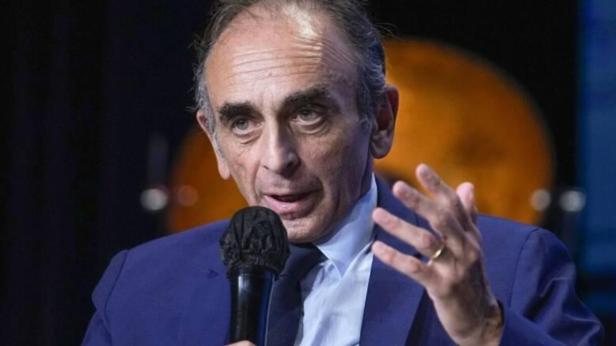 Le candidat d'extrême droite à la présidentielle Eric Zemmour.