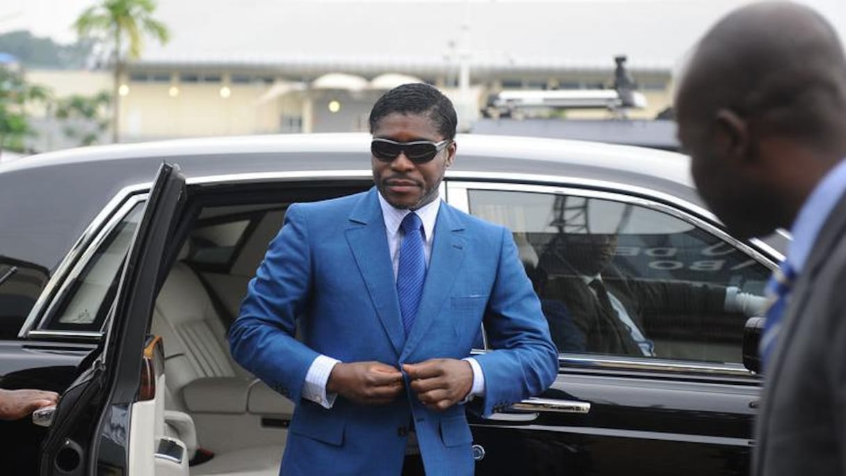 Teodorin Obliang Nguema, fils du président Teodoro Obiang Nguema et vice-président de Guinée équatoriale.