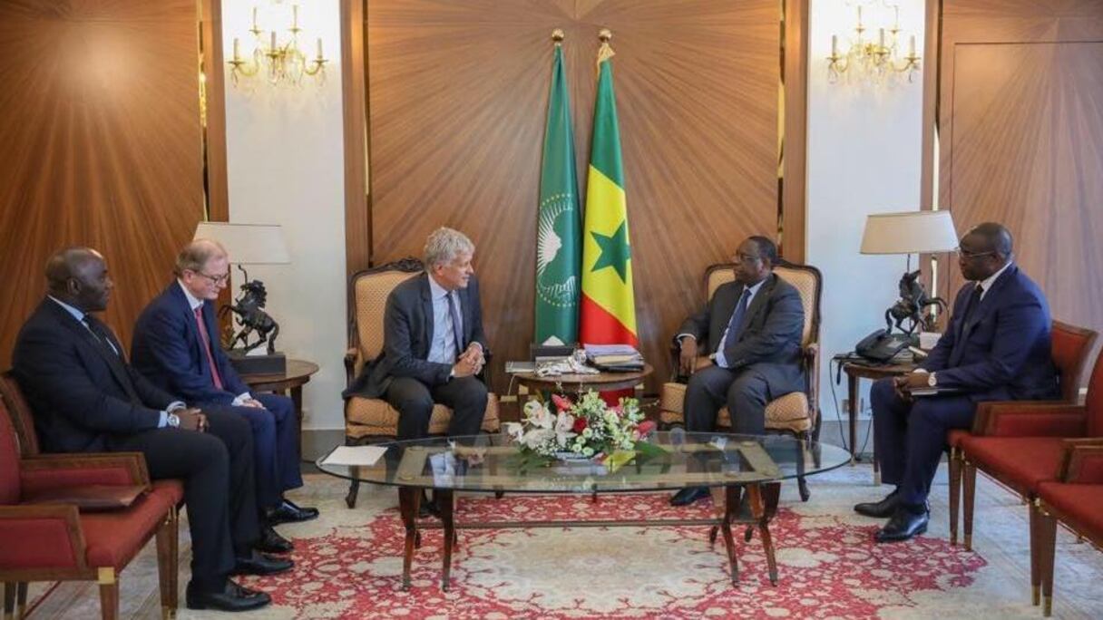 Electricité : Macky Sall qui reçoit des partenaires