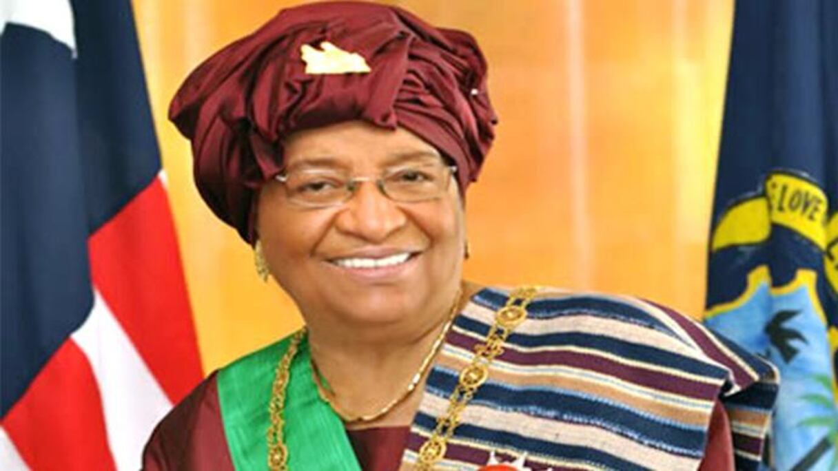 Ellen Johnson Sirleaf, présidente du Libéria.