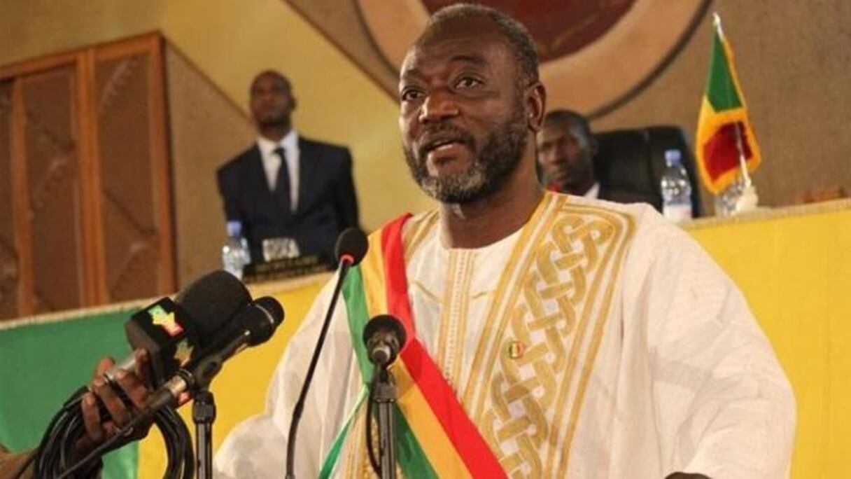 Oumar Mariko, président du parti Solidarité africaine pour la démocratie et l’indépendance (SADI).