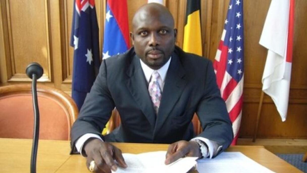 George Weah, nouveau président du Liberia.