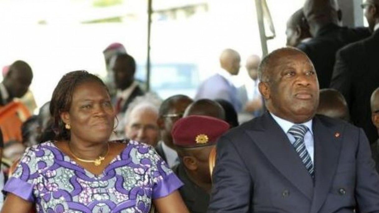 Simone et Laurent Gbagbo.