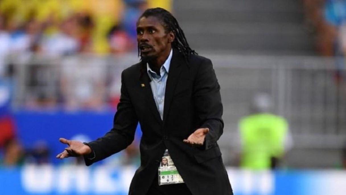 Aliou Cissé, entraineur du Sénégal.