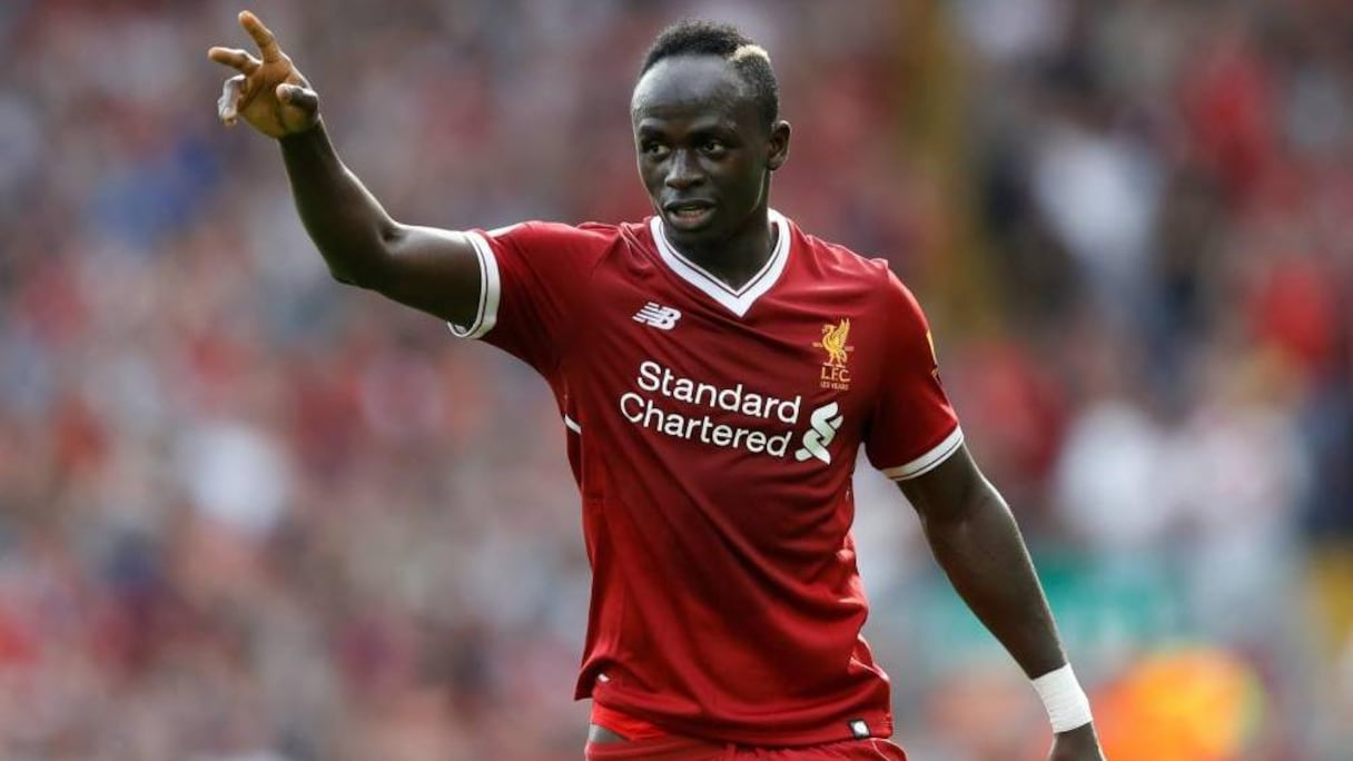Sadio Mané, l’attaquant du FC Liverpool et des Lions du Sénégal.