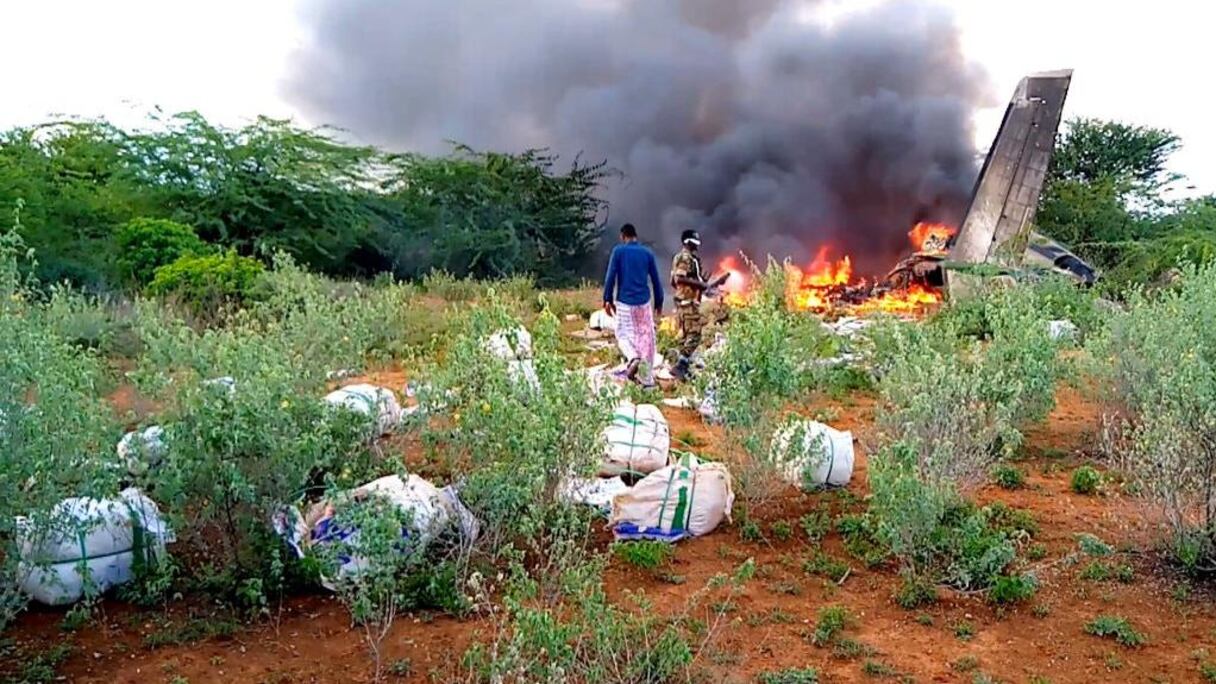 L'avion d'African Express Airways a été abattu lundi 4 mai.