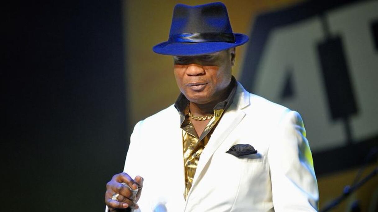 Koffi Olomidé, chanteur congolais.