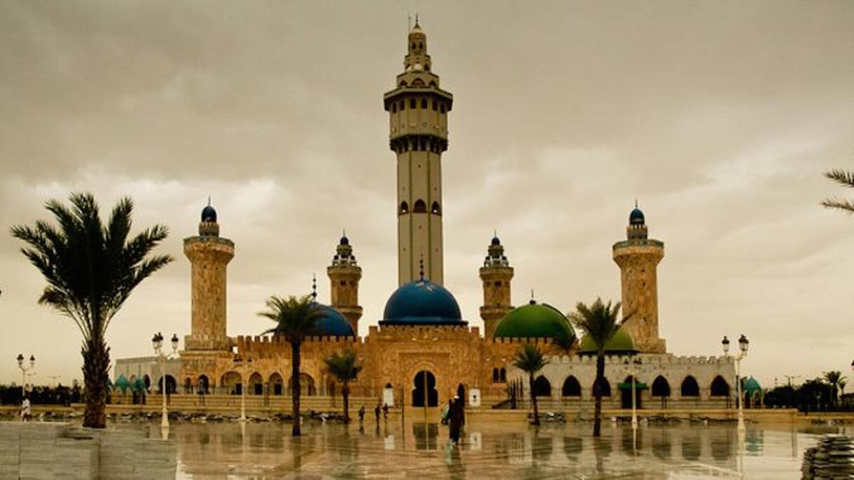 La grande mosquée de Touba.