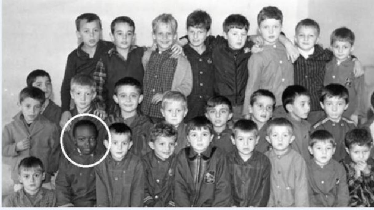 Photo de Classe 1965-1966, Alain Bongo était donc à Alès, en France et non au Biafra