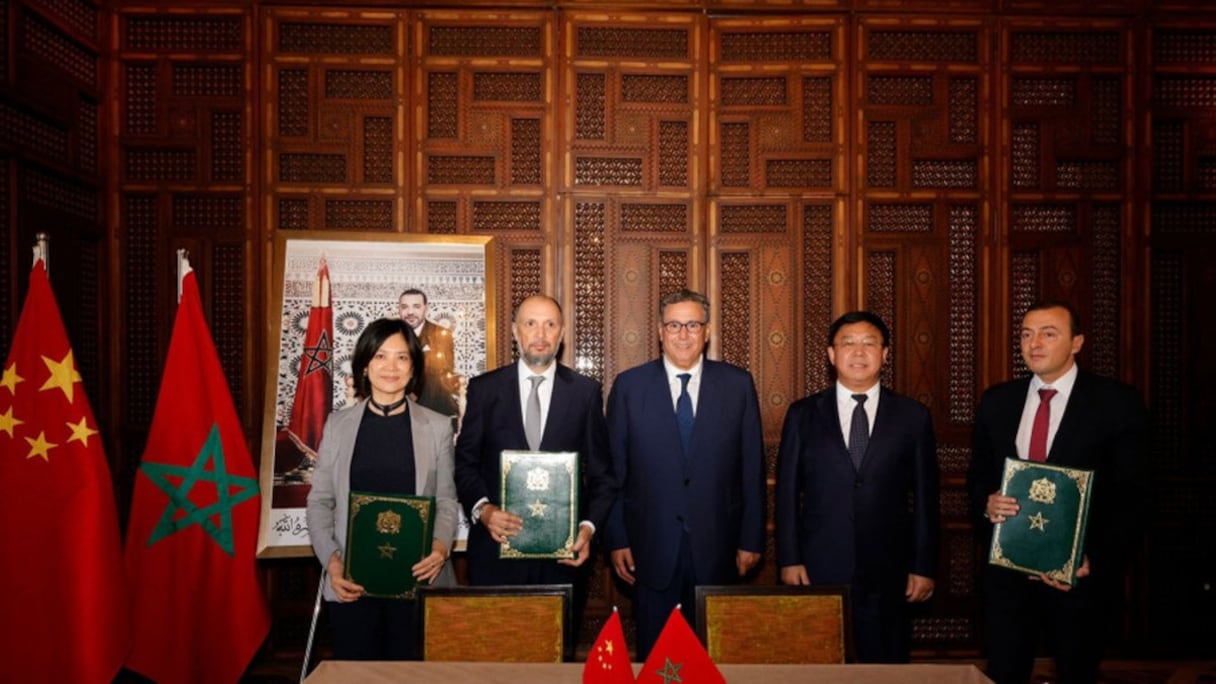 Signature le 31 mai 2023 à Marrakech d'un mémorandum d'entente entre l'Etat marocain et Gotion High-Tech.